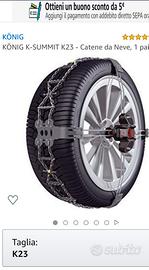 Catene da neve K-Summit K23