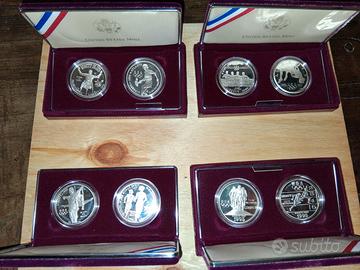 "Monete Argento Olimpiadi ATLANTA 1996"