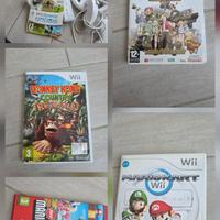 Wii piu bilancia e giochi