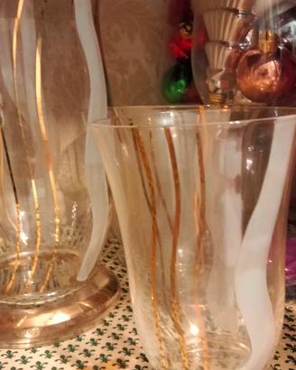 tazze e bicchieri vintage anni 60/70
