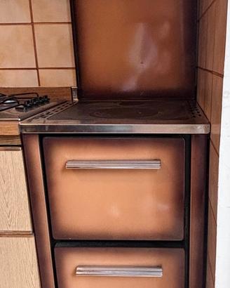 cucina stufa a legna