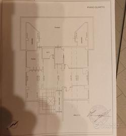 Attico mansardato zona q5