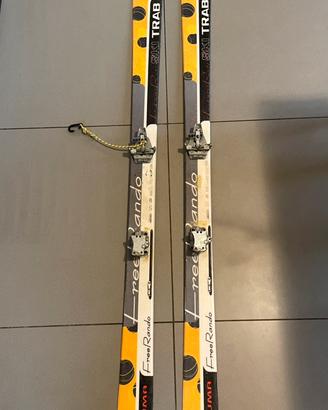 Set sci alpinismo 157cm