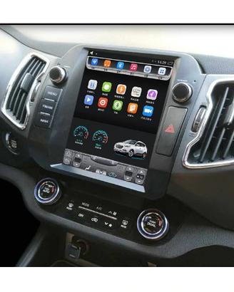 Navigatore kia sportage tesla 10" android wifi 4g