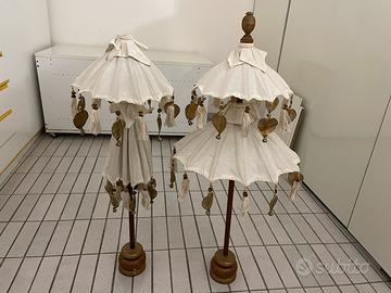 Ombrelli Bali Oriente Decorativo Arredamento