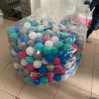 palline di plastica grosse colorate 500pz x giochi