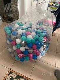 palline di plastica grosse colorate 500pz x giochi