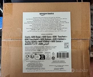 Sacchetti igienici per cani