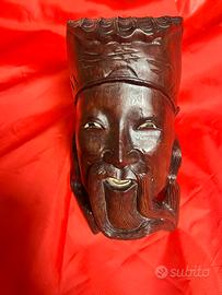 Maschera cinese uomo saggio