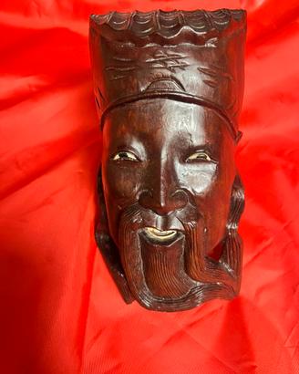Maschera cinese uomo saggio