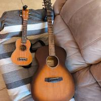 Chitarra Acustica IBANEZ e ukulele