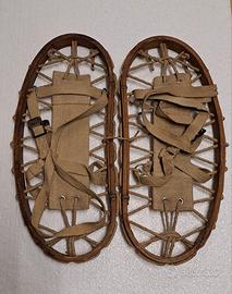 Ciaspole e Picozza militare vintage 