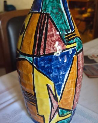 vaso ceramica colorato 