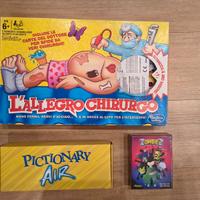 3 Giochi: L'allegro chirurgo, Zombie e pictionary