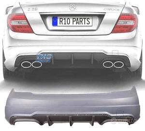 PARAURTI POSTERIORE MERCEDES C W204 07-14 LOOK AMG