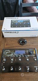 MULTIEFFETTO VOICE/GUITAR - TC HELICON VOICELIVE 3