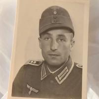Wehrmacht WW2 Heer Foto LW FJ WH SS Mutze Divisa
