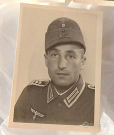 Wehrmacht WW2 Heer Foto LW FJ WH SS Mutze Divisa