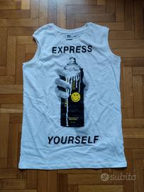 maglietta Smiley Word