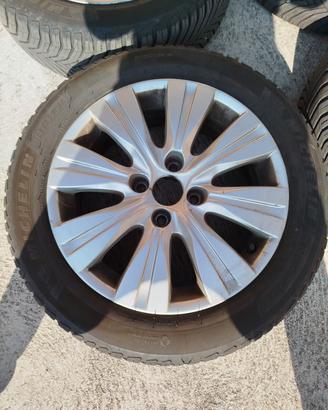 GOMME C3 PICASSO 195/55/R16 91H CON CERCHI IN LEGA