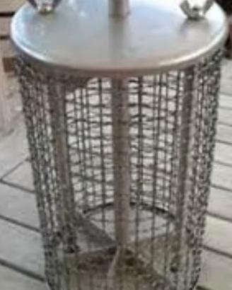 Pasturatore Tritasarde a cestello Inox 316