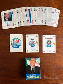 Carte poker vintage Forza Italia