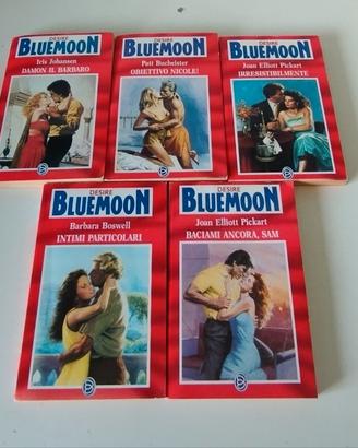 Lotto 5 Libri Bluemoon Desire