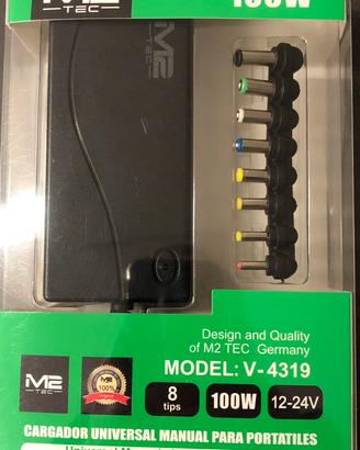 Alimentatore universale per notebook M2 100W