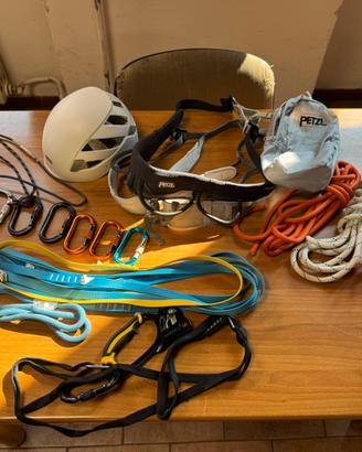 Attrezzatura Speleologia/Alpinismo Petzl
