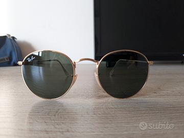 Occhiali da sole Ray ban ROUND METAL (+custodia)
