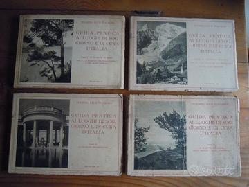 Guida luoghi di soggiorno e cura TCI anni '30