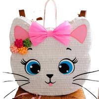 Piñata pignata pentolaccia gato gatita gatina