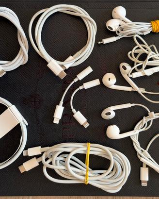 Accessori iPhone/iPad Lightning - 4 cavi e 3 auric