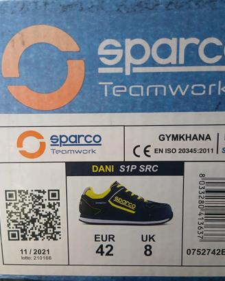 Scarpe antinfortunistiche sparco gymkhana s1p src