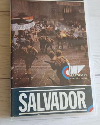 Vhs Salvador di Oliver Stone