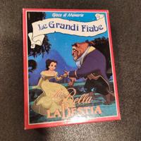 Carte da gioco Memory La Bella e La Bestia