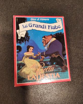 Carte da gioco Memory La Bella e La Bestia
