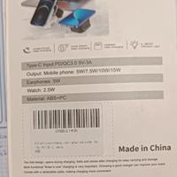 Caricatore da tavolo wireless multifunzione