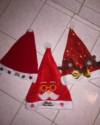 cappelli natalizi 3modelli
