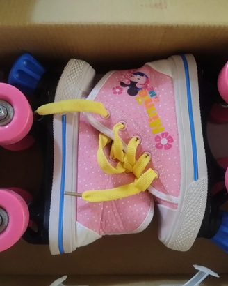 Pattini bambina minnie Numero 28 come nuovi
