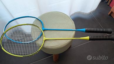 Kit badminton adulto BR 100 verde-azzurro, PERFLY