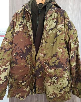 Giubbotto sbb tipo militare mimetico
