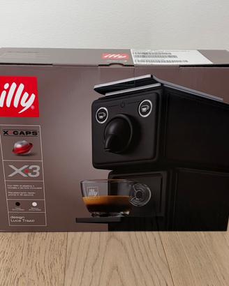 Macchina Caffè Illy X3 X-Caps Nero lucido NUOVA