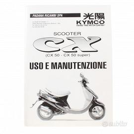 Manuale uso e manutenzione Kymco CX 50