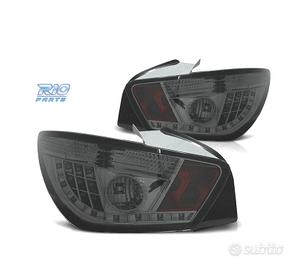 FANALI PER SEAT IBIZA 08-12 3 PORTE LED FONDO CROM