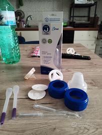 Biberon senza tettarella  con accessori 