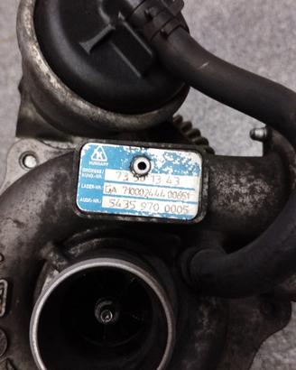 turbina motore fiat 1.3 Multijet 