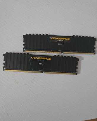 Ram Ddr4 corsair lpx xmp 32gb  2x16 3000mz cl15