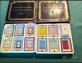 LIMOGESset12POSACENEREmignonVENEZIAgoldCOLLECTION