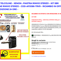 PIASTRA RINVIO STERZO - KIT SBR REVISIONE RINVIO